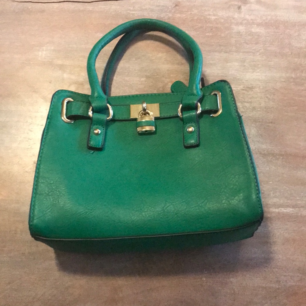 Charming Charlie green handbag